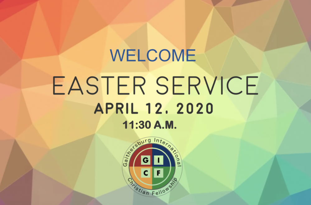 Easter Service 2020 Image