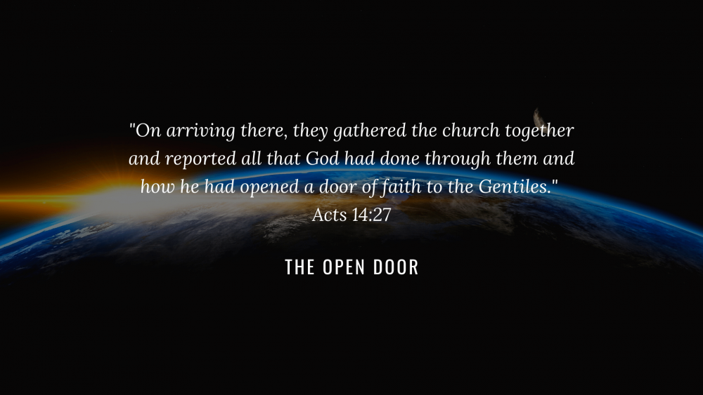 The Open Door Image